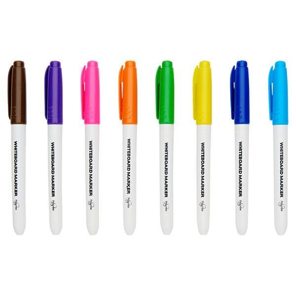 ProScribe Whiteboard Markers - Assorted Colours Pack of 8 - ABC School Supplies