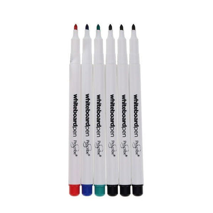 ProScribe Whiteboard Pens Asstd Pack of 6 - ABC School Supplies