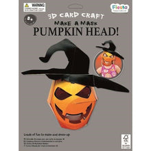 Pumpkin 3D Mask Card Craft - ABC School Supplies