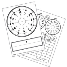 **Pupils Time Boards A4 (Pack Of 30) - ABC School Supplies
