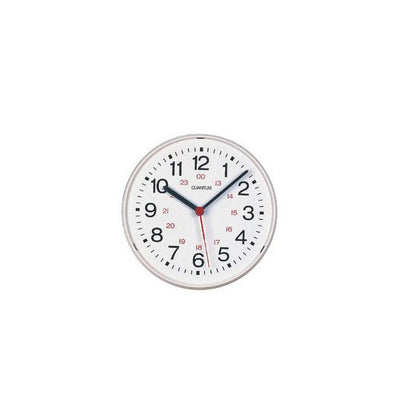 Quantum 24Hr Wall Clock 950Quartz - ABC School Supplies