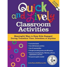 Quick And Lively Classroom Activities : Meaningful Ways To Keep Kids Engaged During Transition Time, Downtime, Or Anytime - ABC School Supplies
