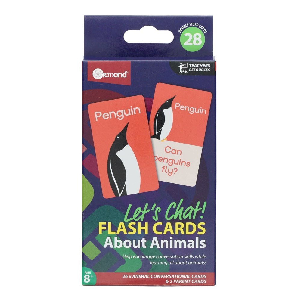 **Quick Glance Flash Cards - About Animals - ABC School Supplies