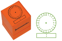 **Quik Brick Stamper - 24 Hour Clock Face - ABC School Supplies