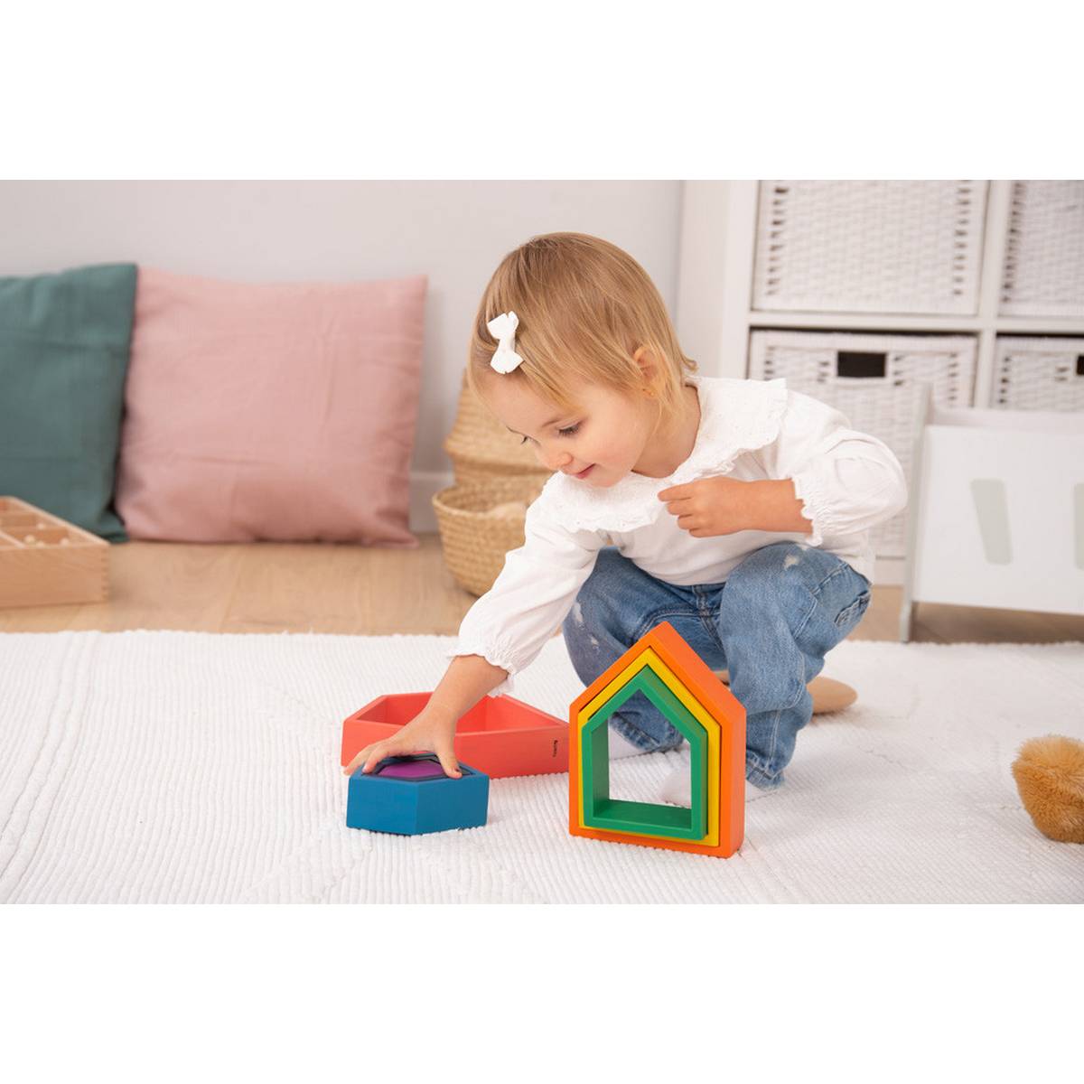 Rainbow Architect Houses - ABC School Supplies