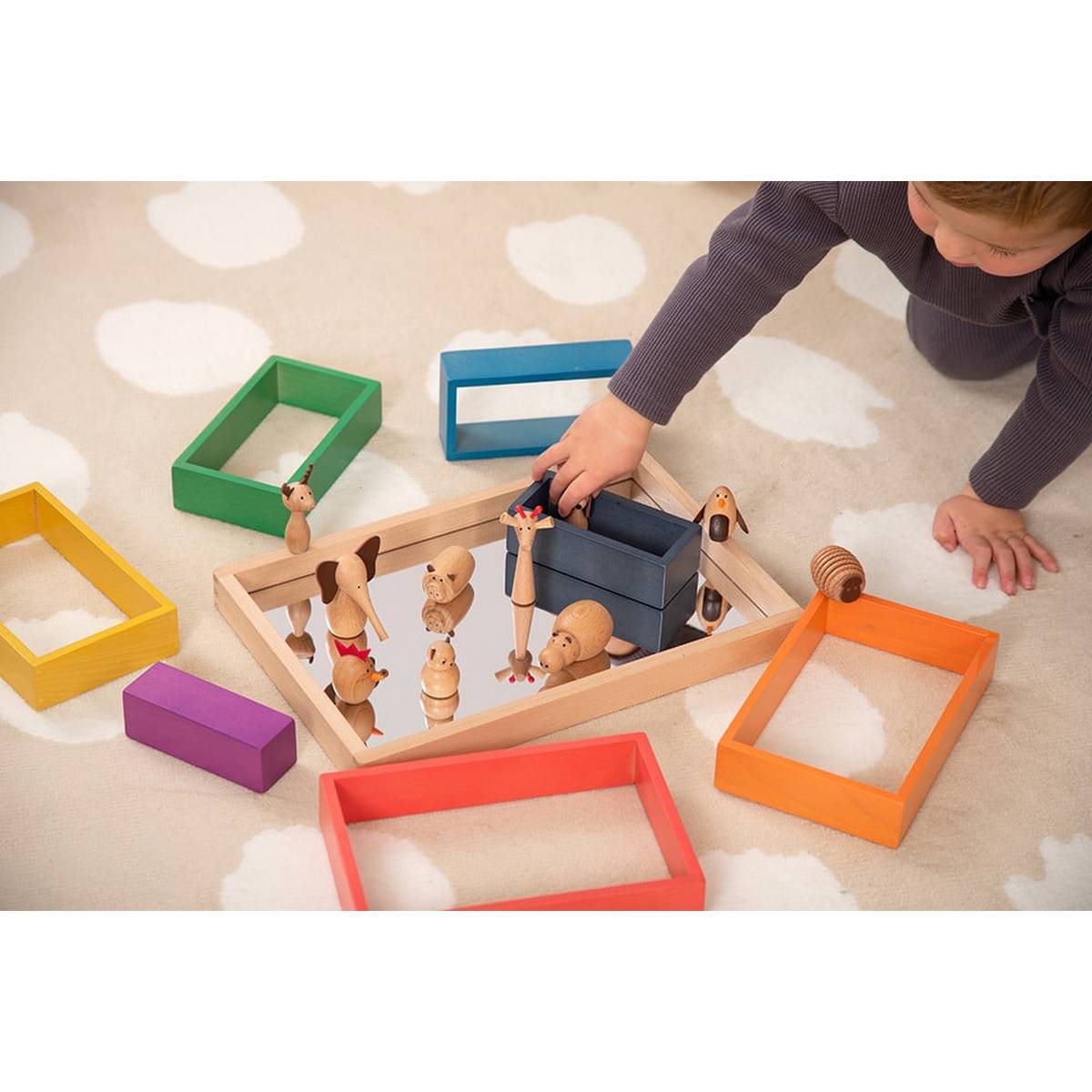 Rainbow Architect Rectangles - ABC School Supplies