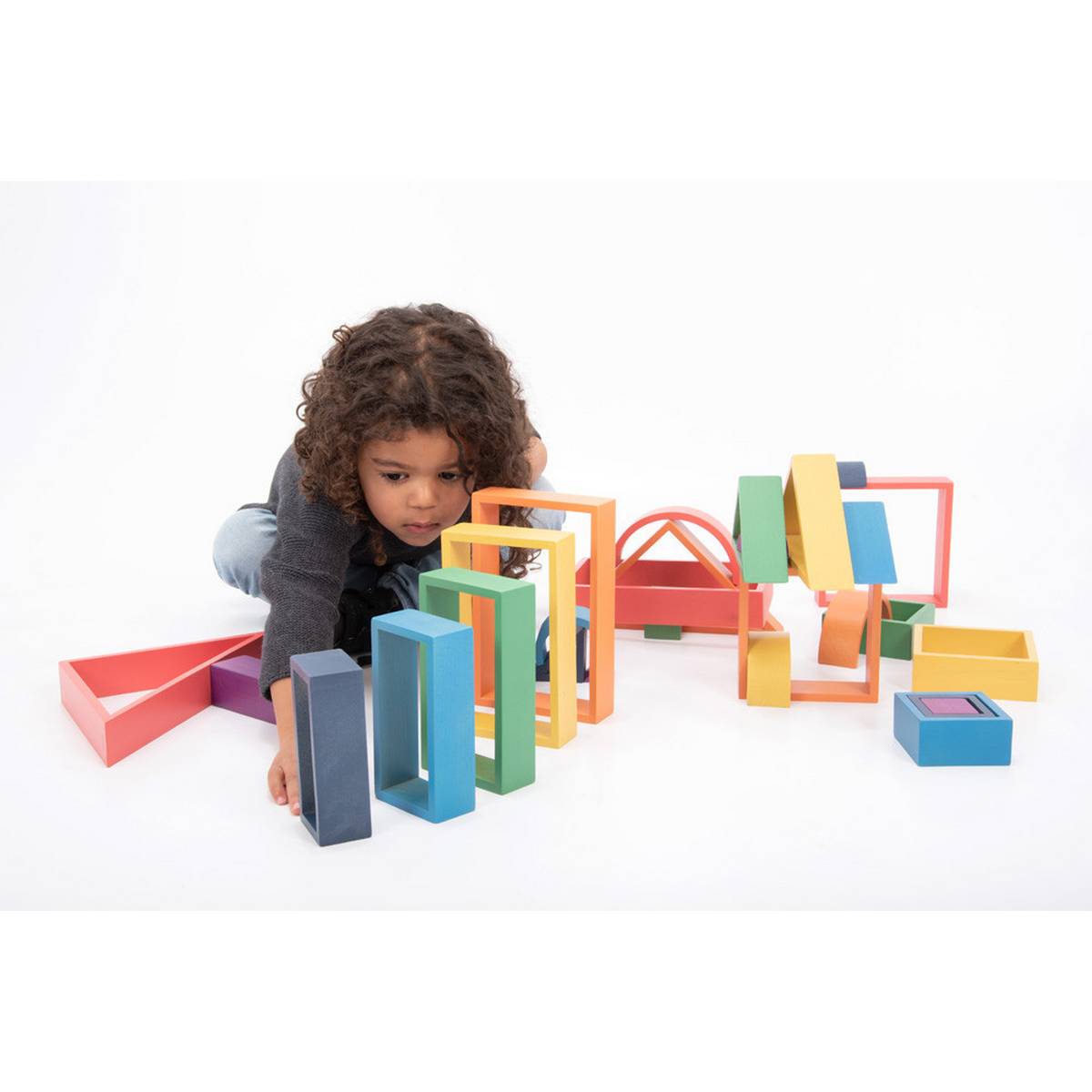 Rainbow Architect Rectangles - ABC School Supplies