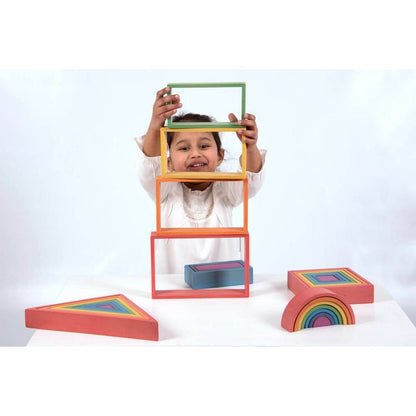 Rainbow Architect Rectangles - ABC School Supplies