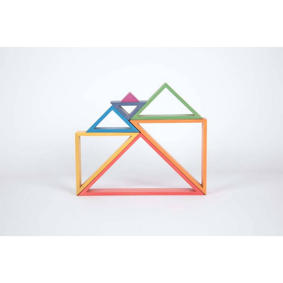 Rainbow Architect Triangles - ABC School Supplies