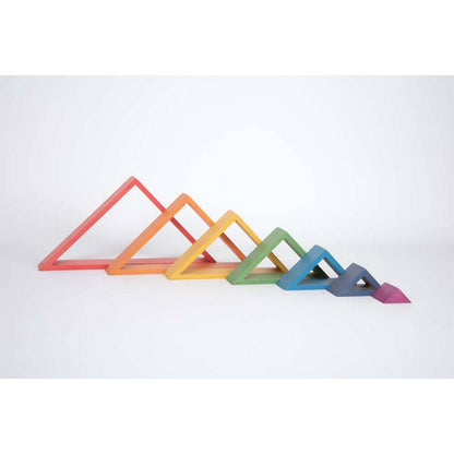 Rainbow Architect Triangles - ABC School Supplies