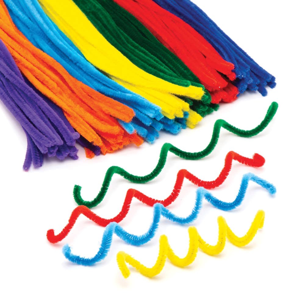Rainbow Colours Pipe Cleaners Value Pack of 504