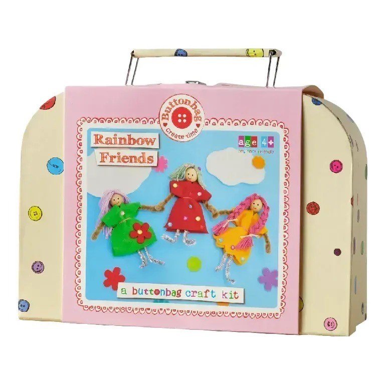 Rainbow Friends - Buttonbag - ABC School Supplies