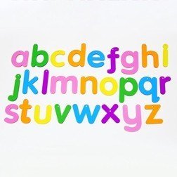 Rainbow Letters - ABC School Supplies