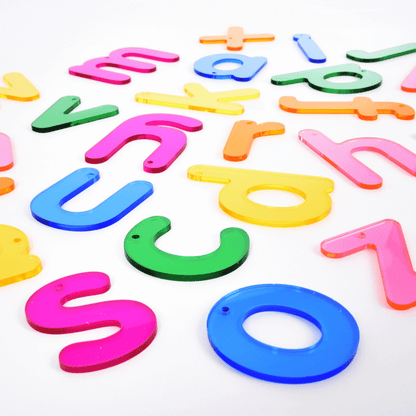 Rainbow Letters Pack of 26 - ABC School Supplies