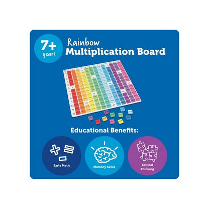 Rainbow Multiplication Board - ABC School Supplies