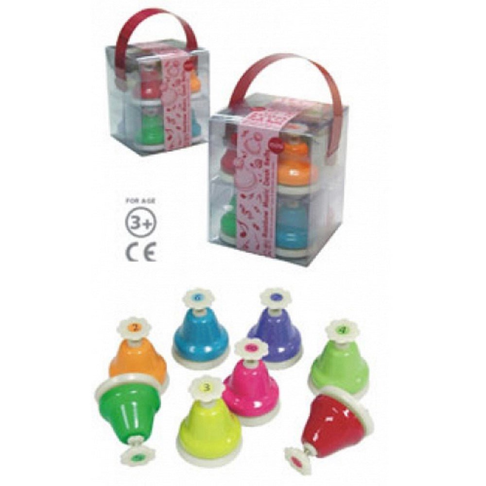 Rainbow Musical Desk Bells - Large - ABC School Supplies