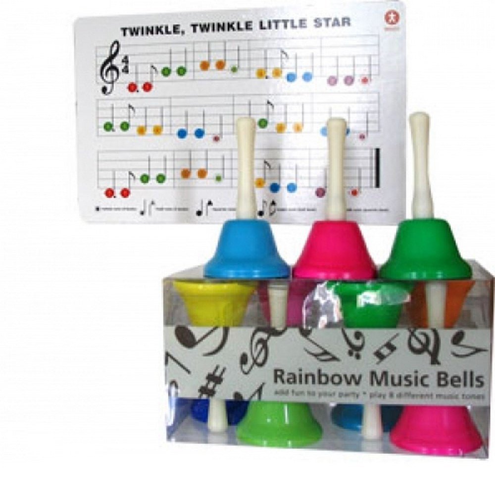 **Rainbow Musical Hand Bells - ABC School Supplies