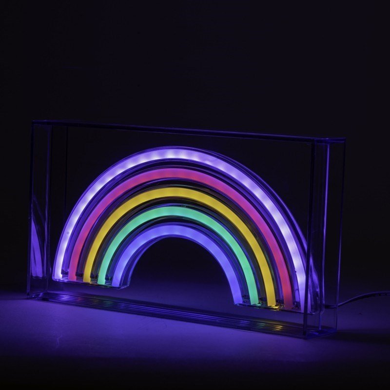 **Rainbow Neon Light - ABC School Supplies
