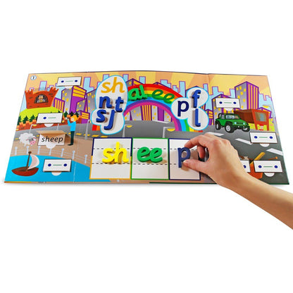 Rainbow Phonics Word City Landscapes - ABC School Supplies