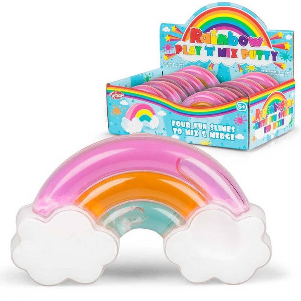 Rainbow Play And Mix Putty - ABC School Supplies