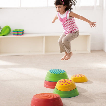 Rainbow River Stepping Stones Set Of 6 - ABC School Supplies