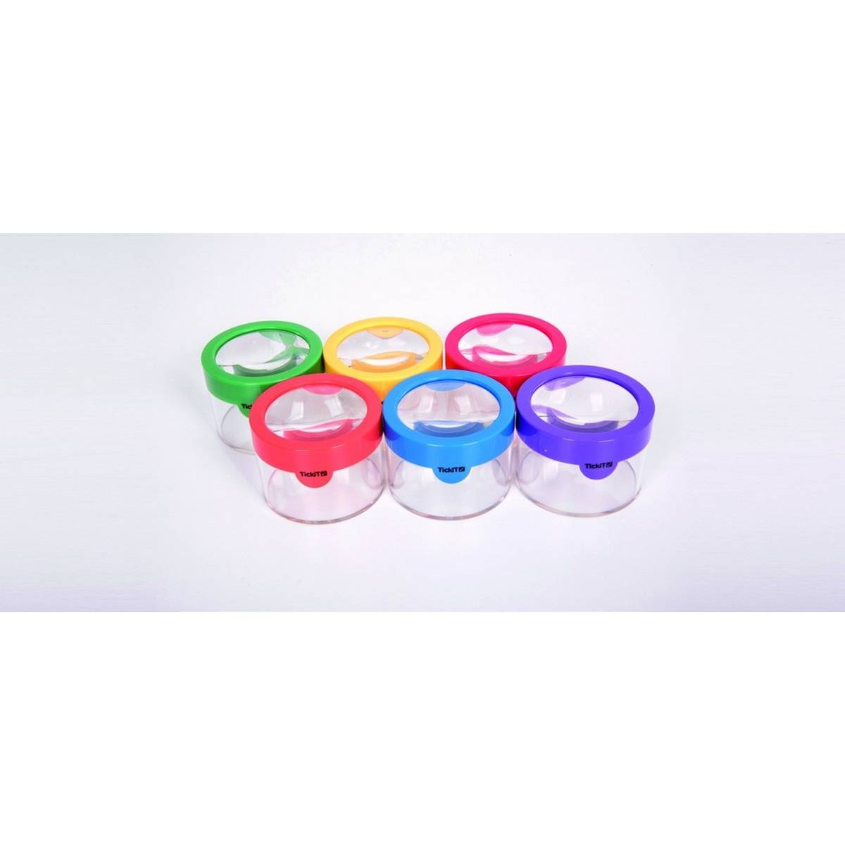 **Rainbow Viewers Pack Of 6 - ABC School Supplies