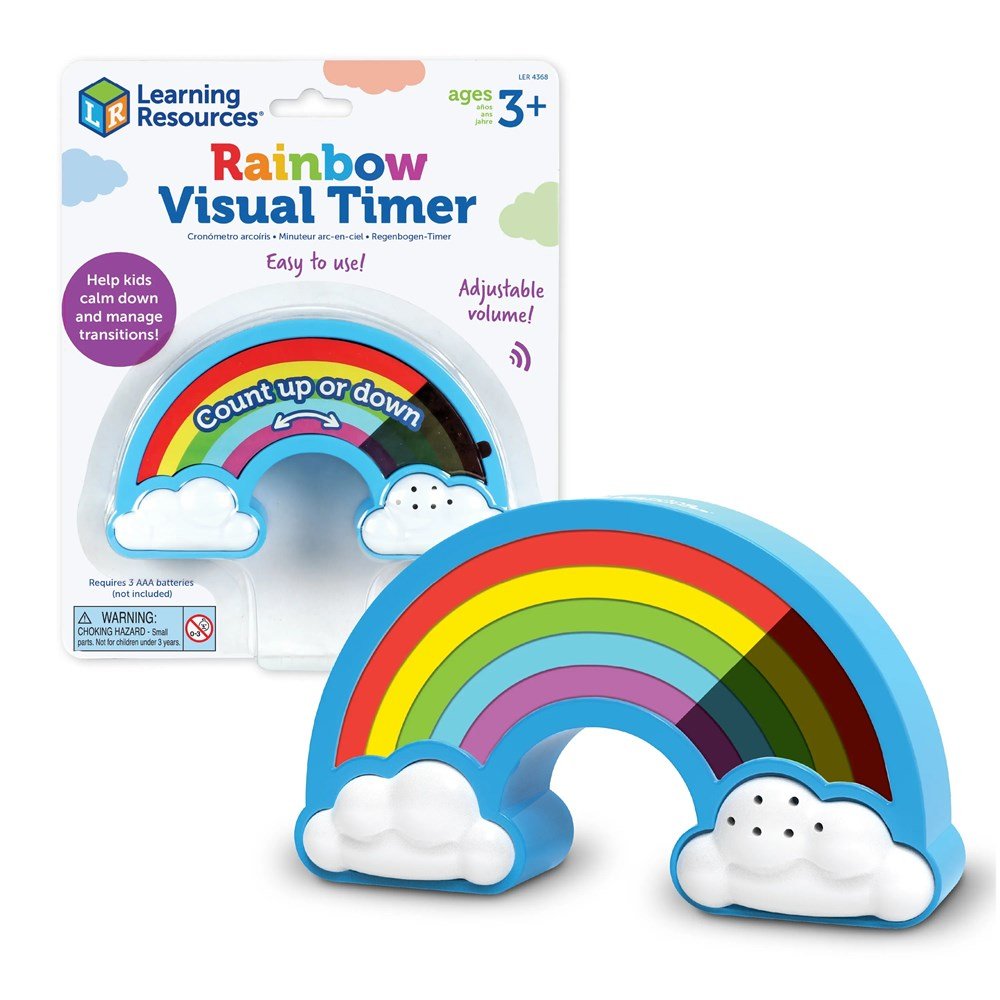 Rainbow Visual Timer - ABC School Supplies