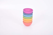 Rainbow Wooden Bowls - ABC School Supplies