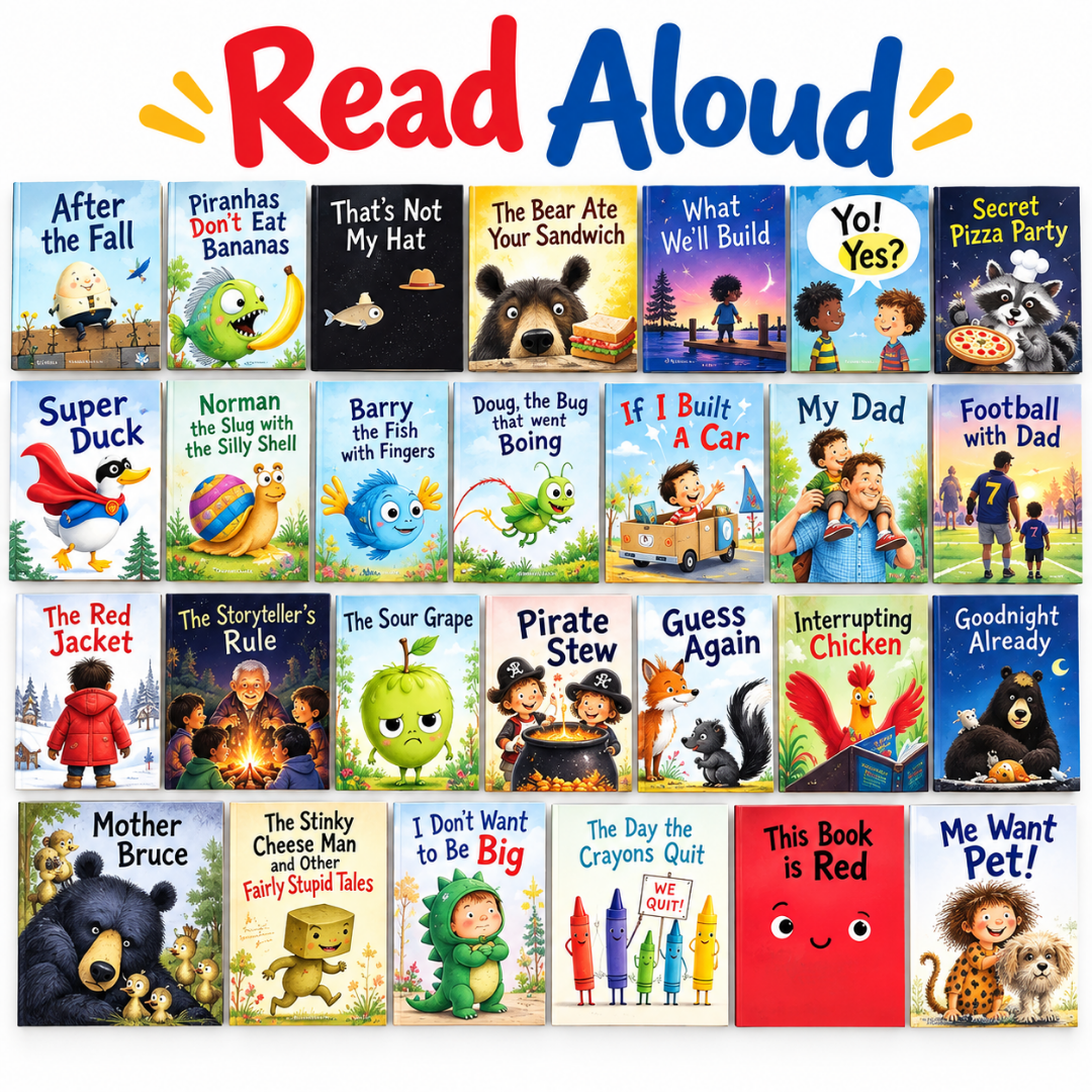 Read Aloud Chapter 2 Bundle - ABC School Supplies