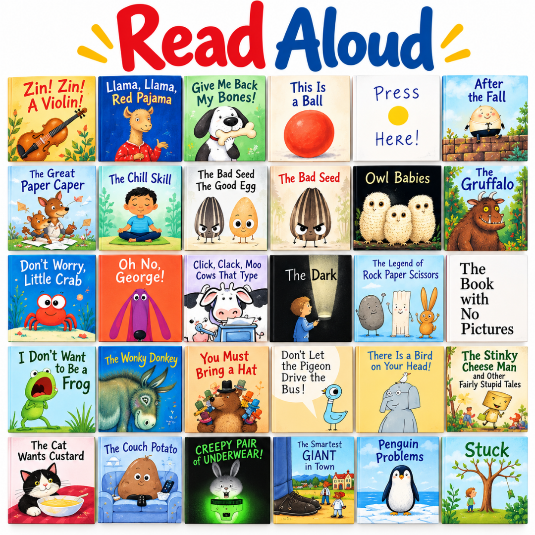 Read Aloud Chapter 4 Bundle Part A - ABC School Supplies
