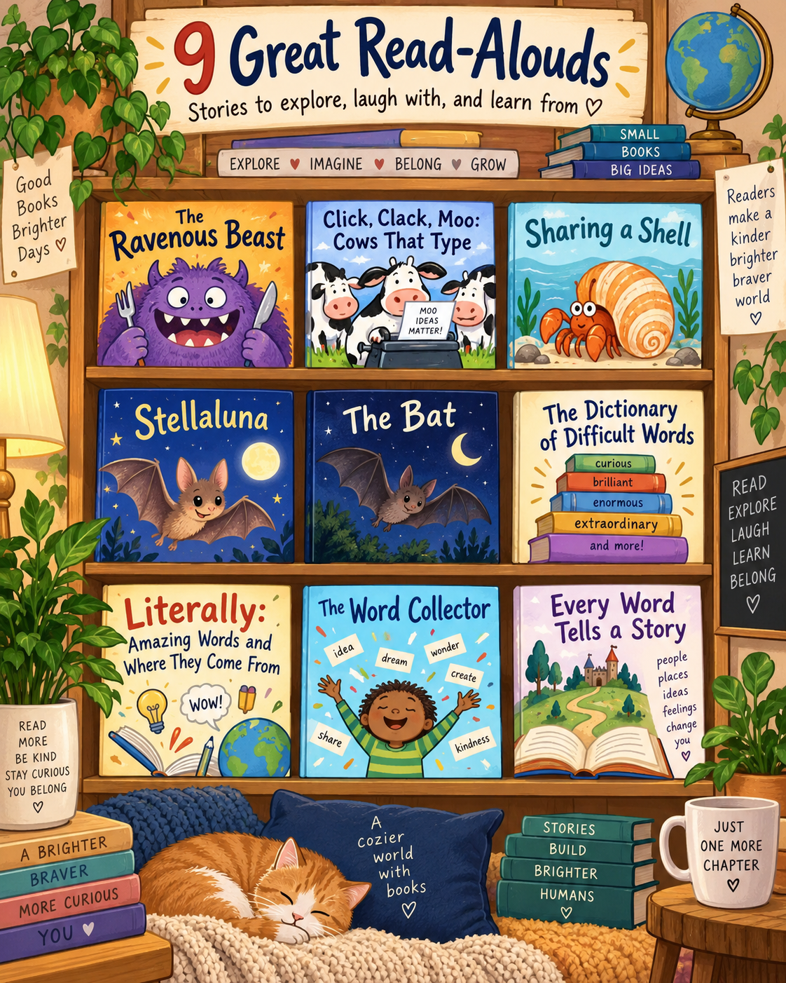 Read Aloud Chapter 7 Bundle - ABC School Supplies
