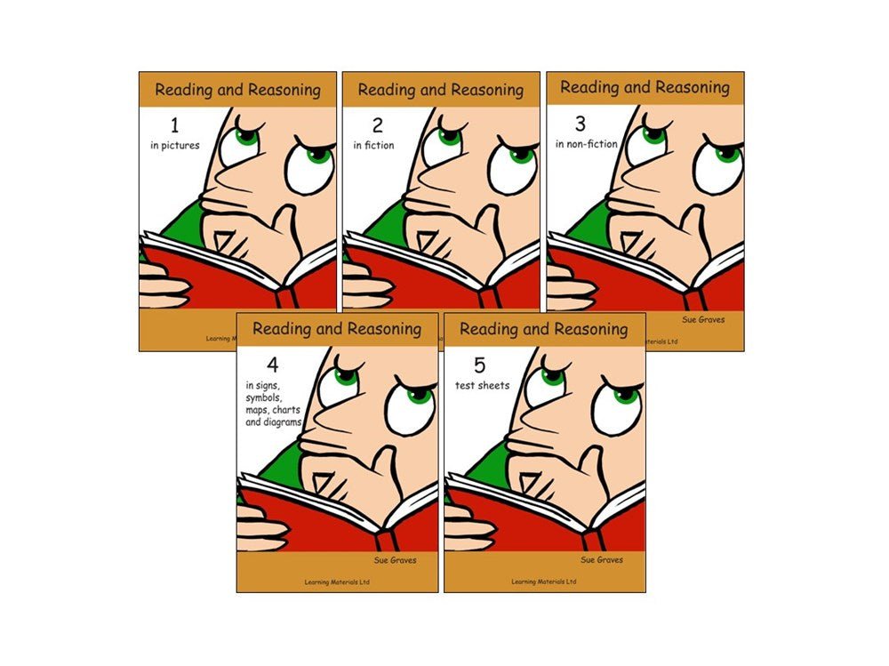 Reading and Reasoning: Set (Books 1 to 5) - ABC School Supplies
