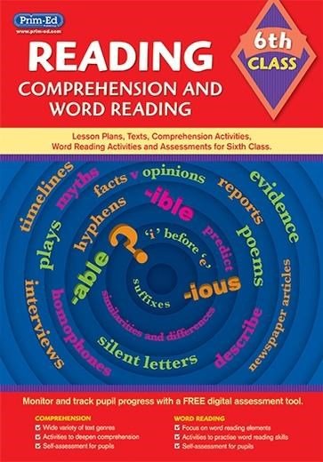 Reading Comprehension and Word Reading 6th Class - ABC School Supplies