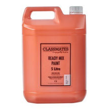 Ready Mixed 5 Litre Orange - ABC School Supplies