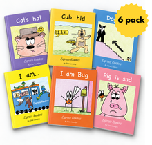 UFLI Express Decodable Readers - I Am Ready - 6 Pack (36 Books)