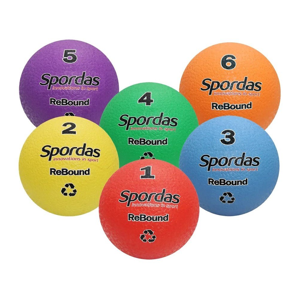 ReBound Balls 22cm Set of 6 - ABC School Supplies