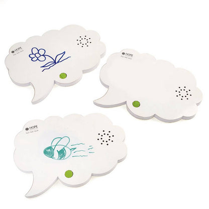 Recordable A5 Speech Cloud - ABC School Supplies
