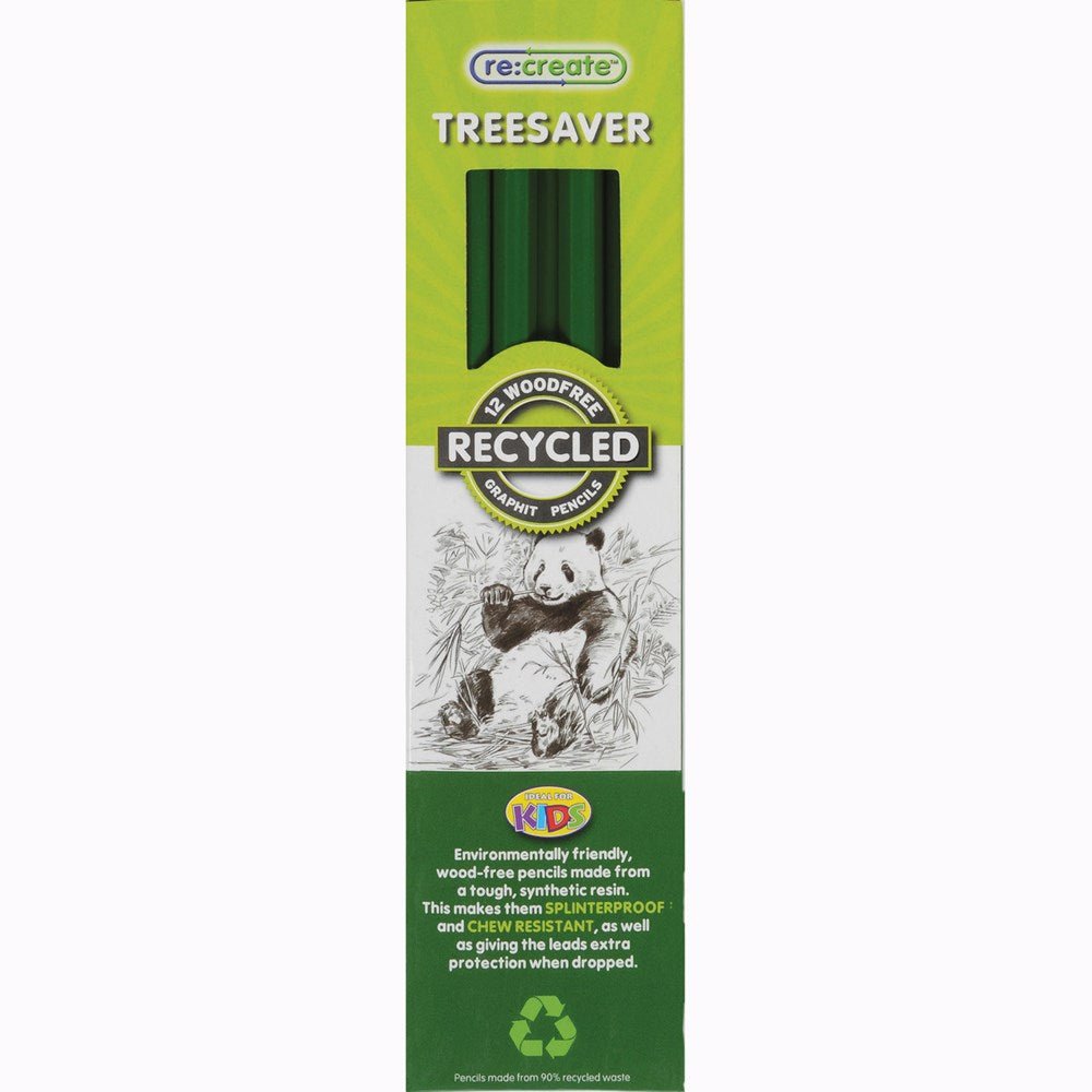 **Re:Create Graphite Pencils, Treesaver Recycled Hb - ABC School Supplies