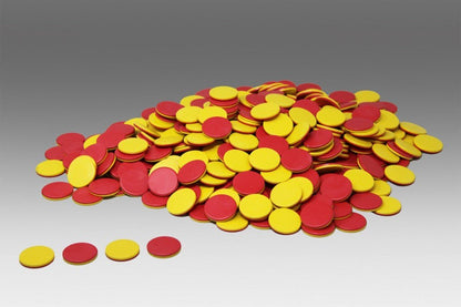 Red And Yellow Counters Pack Of 400 - ABC School Supplies
