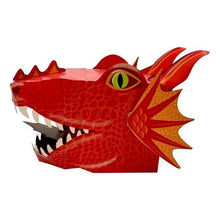 Red Dragon 3D Mask Card Craft - ABC School Supplies