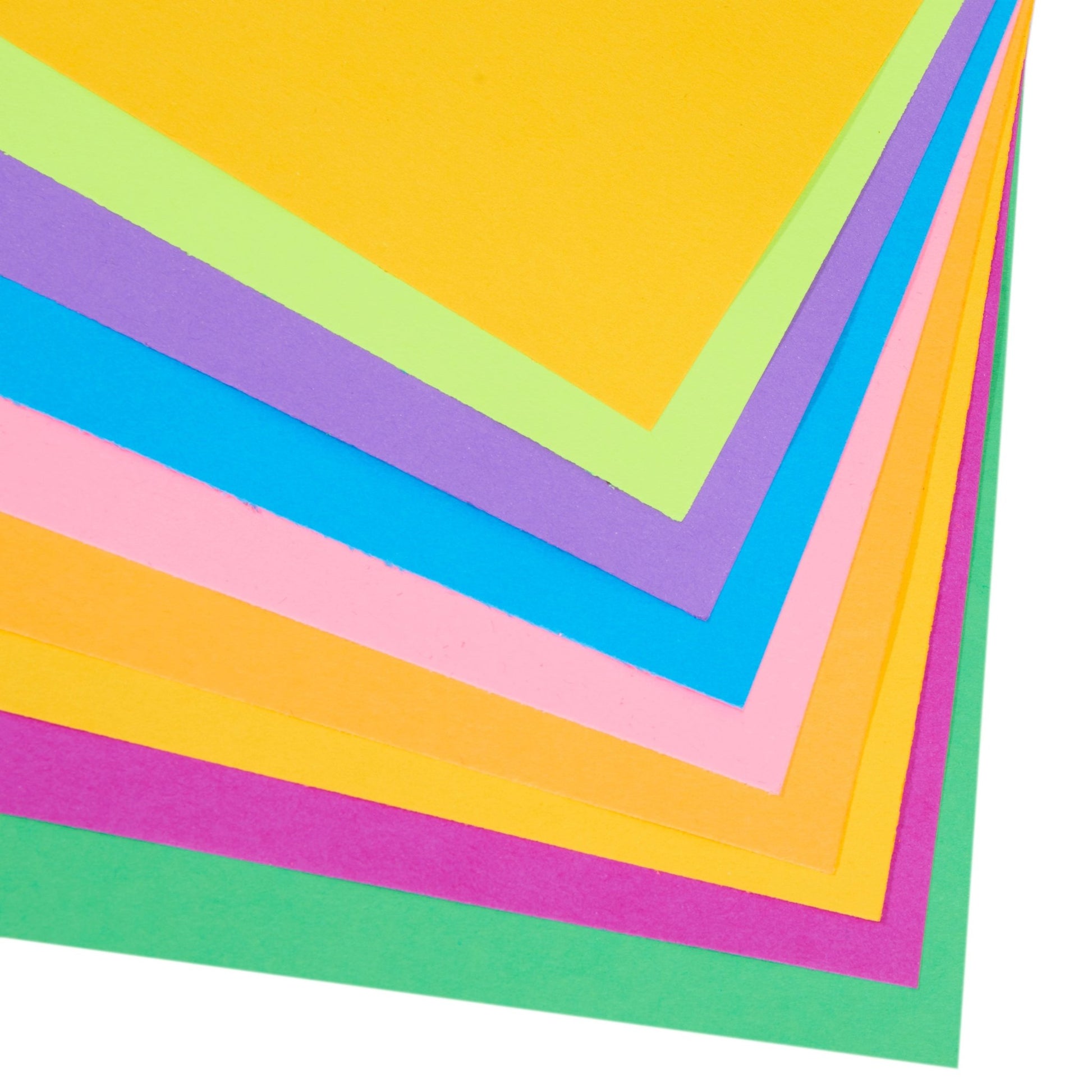 Remnant Assorted Coloured Construction Paper - Various Sizes 18Kg - ABC School Supplies