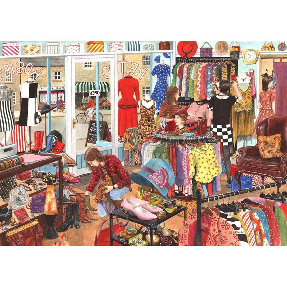 Retro Rosie's - 1000 Piece Jigsaw Puzzle - ABC School Supplies