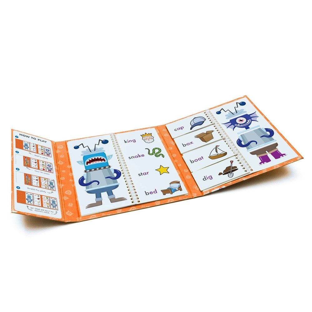 Rhyming Monster Flips - ABC School Supplies