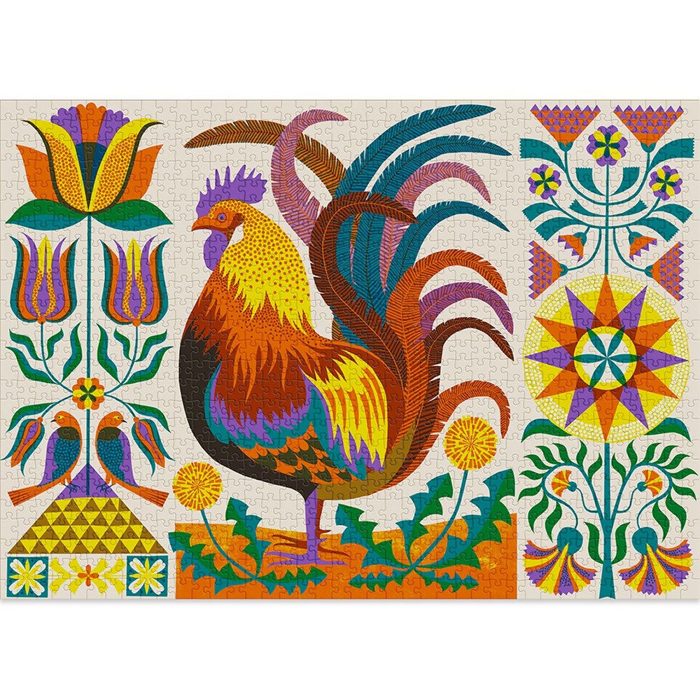 Rooster Jigsaw Puzzle (1000 pieces)