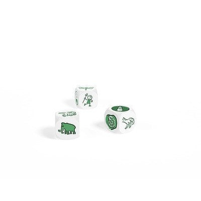 Rory Story 3 Cubes -prehistoric (green)