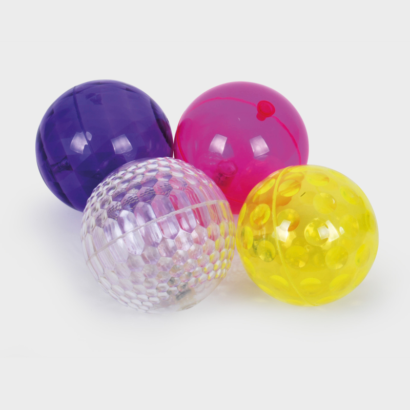 Sensory Flashing Balls (Textured) Pack of 4