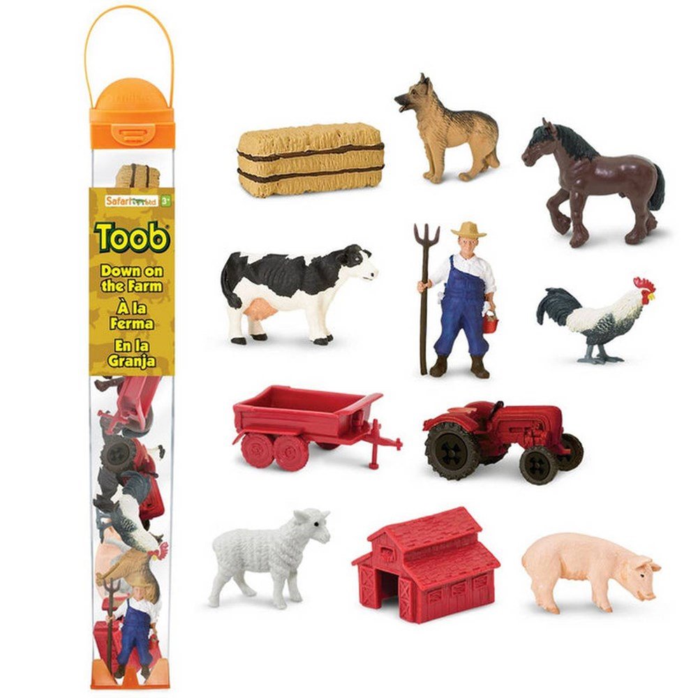 **Safari Down on the Farm Toob - ABC School Supplies