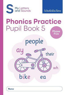 **Schofield & Sims My Letters and Sounds Phonics Practice Book 5 - Phase 5 - ABC School Supplies