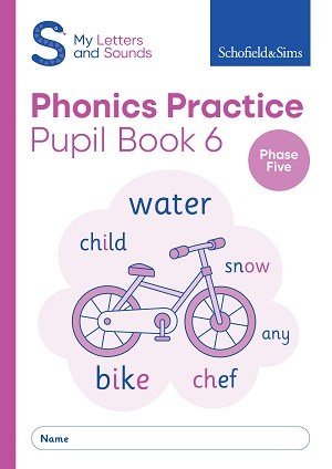 **Schofield & Sims My Letters and Sounds Phonics Practice Book 6 - Phase 5 - ABC School Supplies