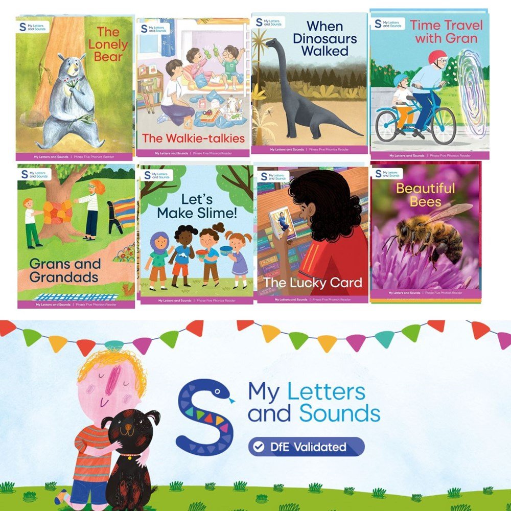 **Schofield & Sims My Letters & Sounds Phase 5 Pack C (Orange) Pack of 13 Books - ABC School Supplies